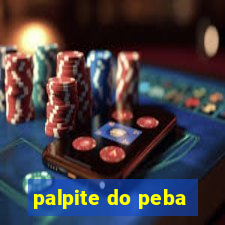 palpite do peba